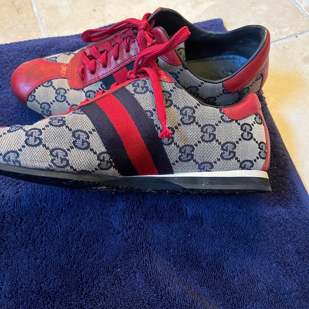 Authentic Gucci Womens tennis Shoes